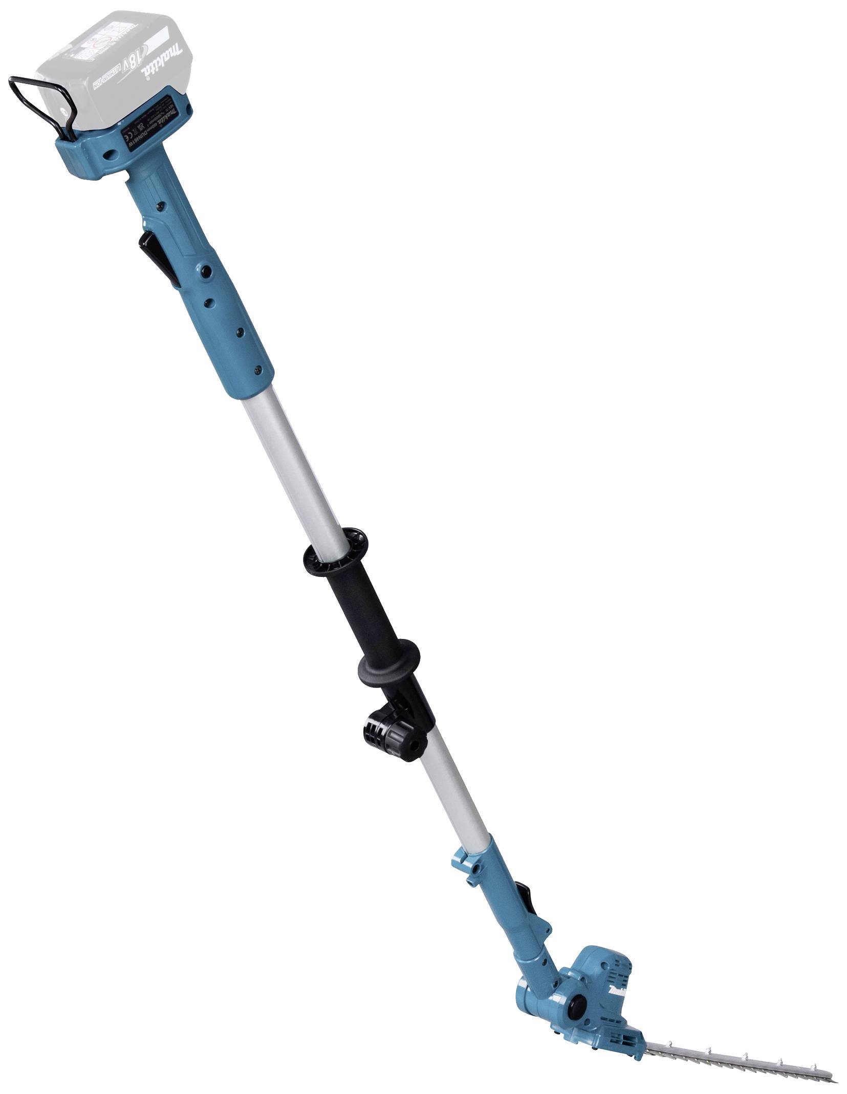 Makita DUN461WZ Akku Heckenschere Einstellbarer Holm, ohne Akku, ohne Ladegerät 18V