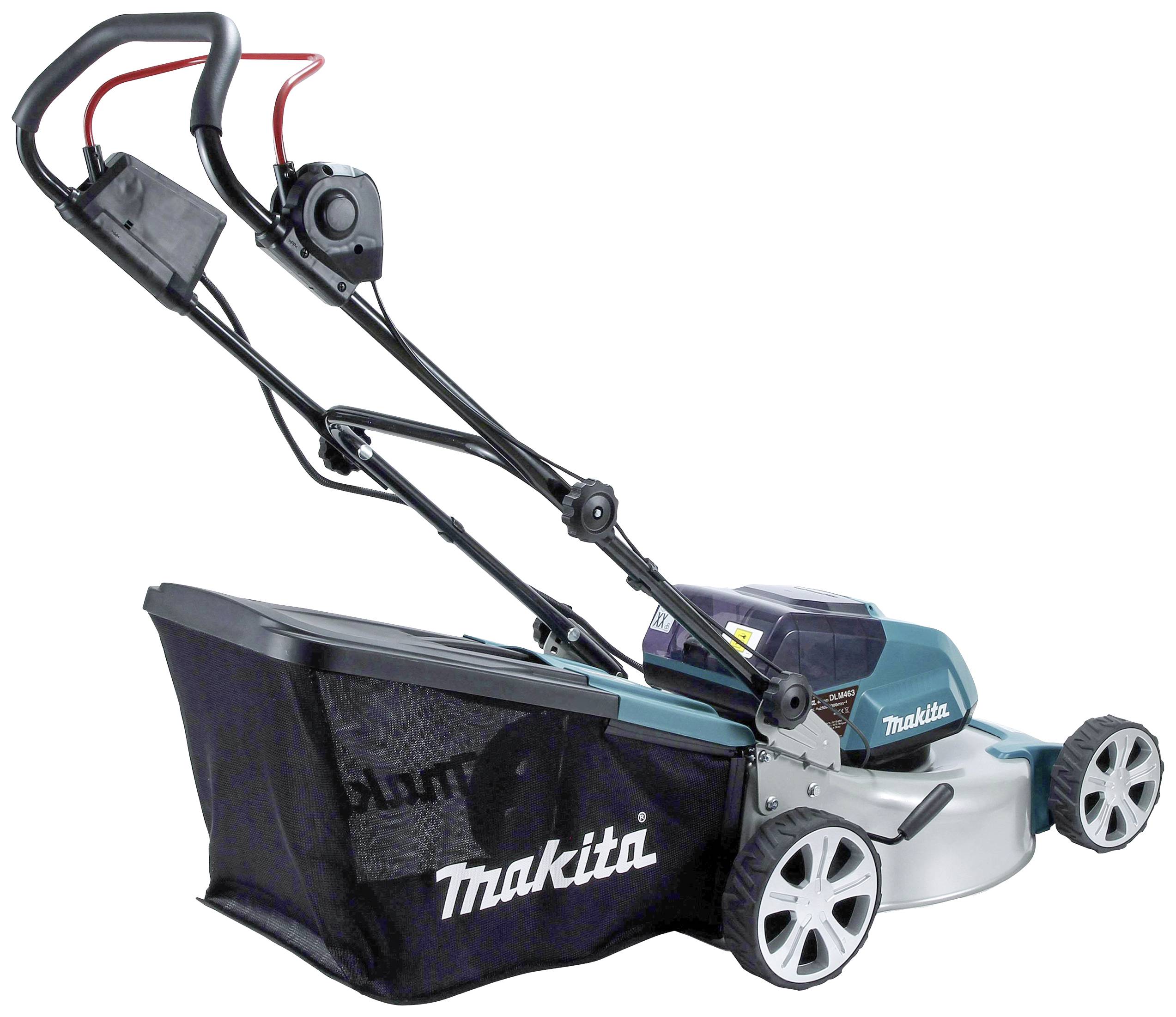 Makita DLM463PG4 Akku Akku-Rasenmäher inkl. Akku, inkl. Ladegerät 18V Schnittbreite (max.) 46cm