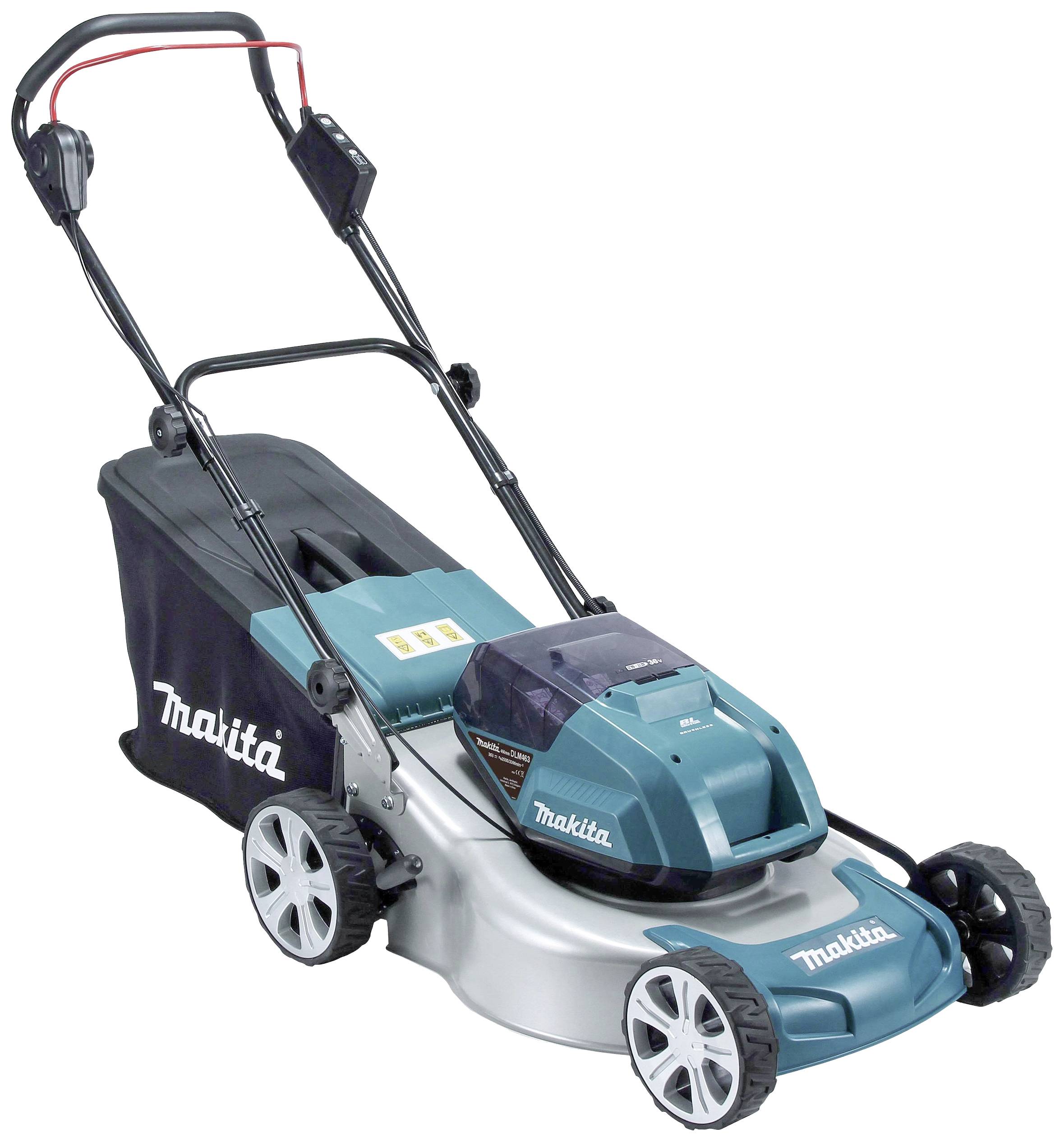 Makita DLM463PG4 Akku Akku-Rasenmäher inkl. Akku, inkl. Ladegerät 18V Schnittbreite (max.) 46cm