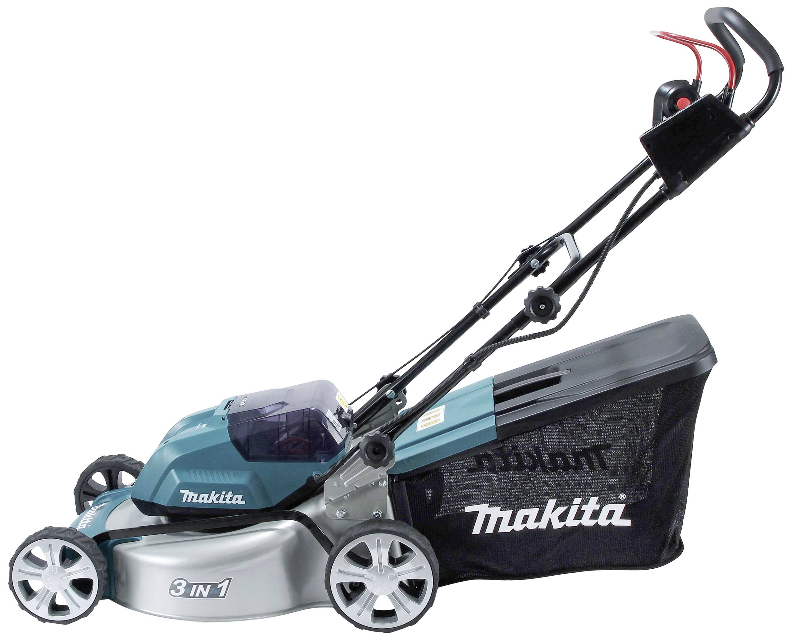 Makita DLM463PT2 Akku Akku-Rasenmäher inkl. Akku, inkl. Ladegerät 2x18V Schnittbreite (max.) 46cm