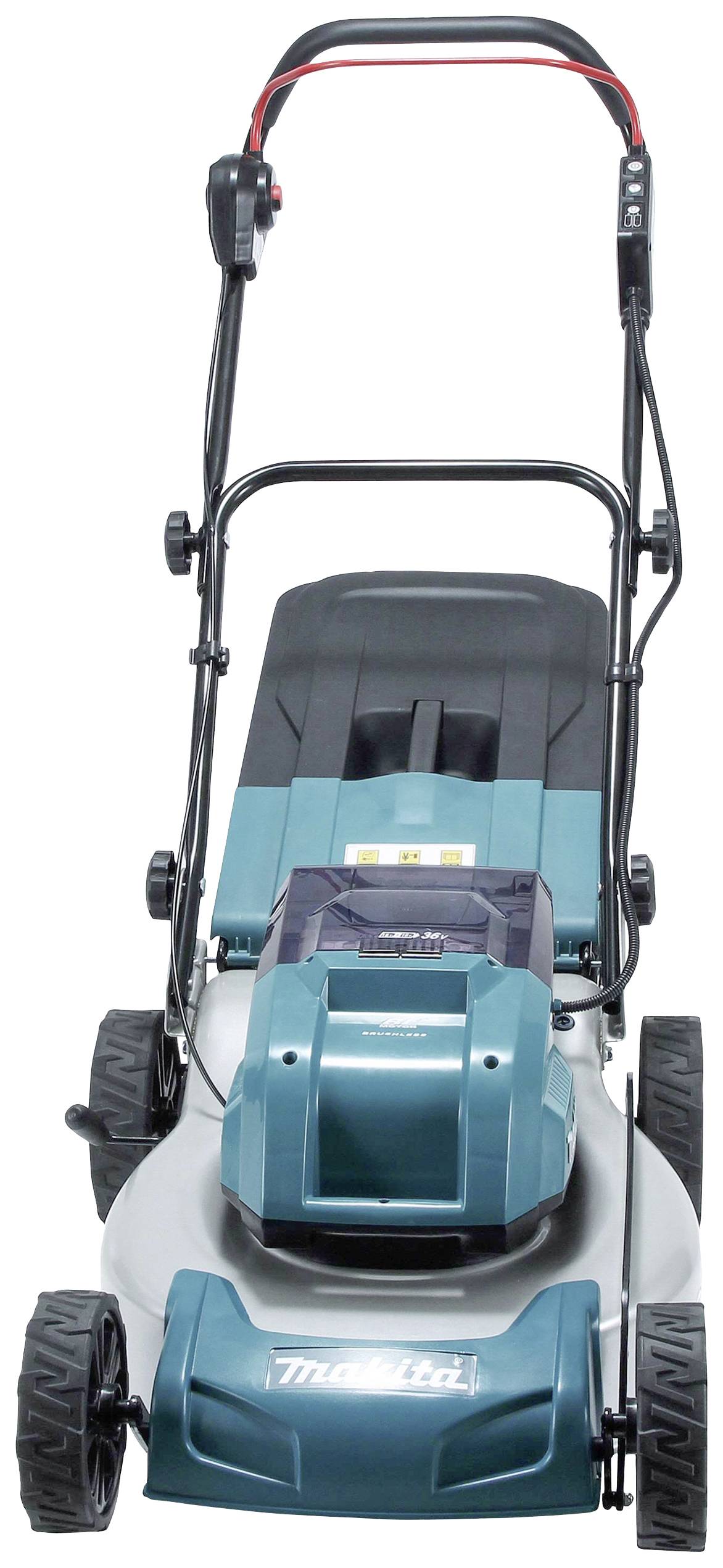 Makita DLM463PT2 Akku Akku-Rasenmäher inkl. Akku, inkl. Ladegerät 2x18V Schnittbreite (max.) 46cm