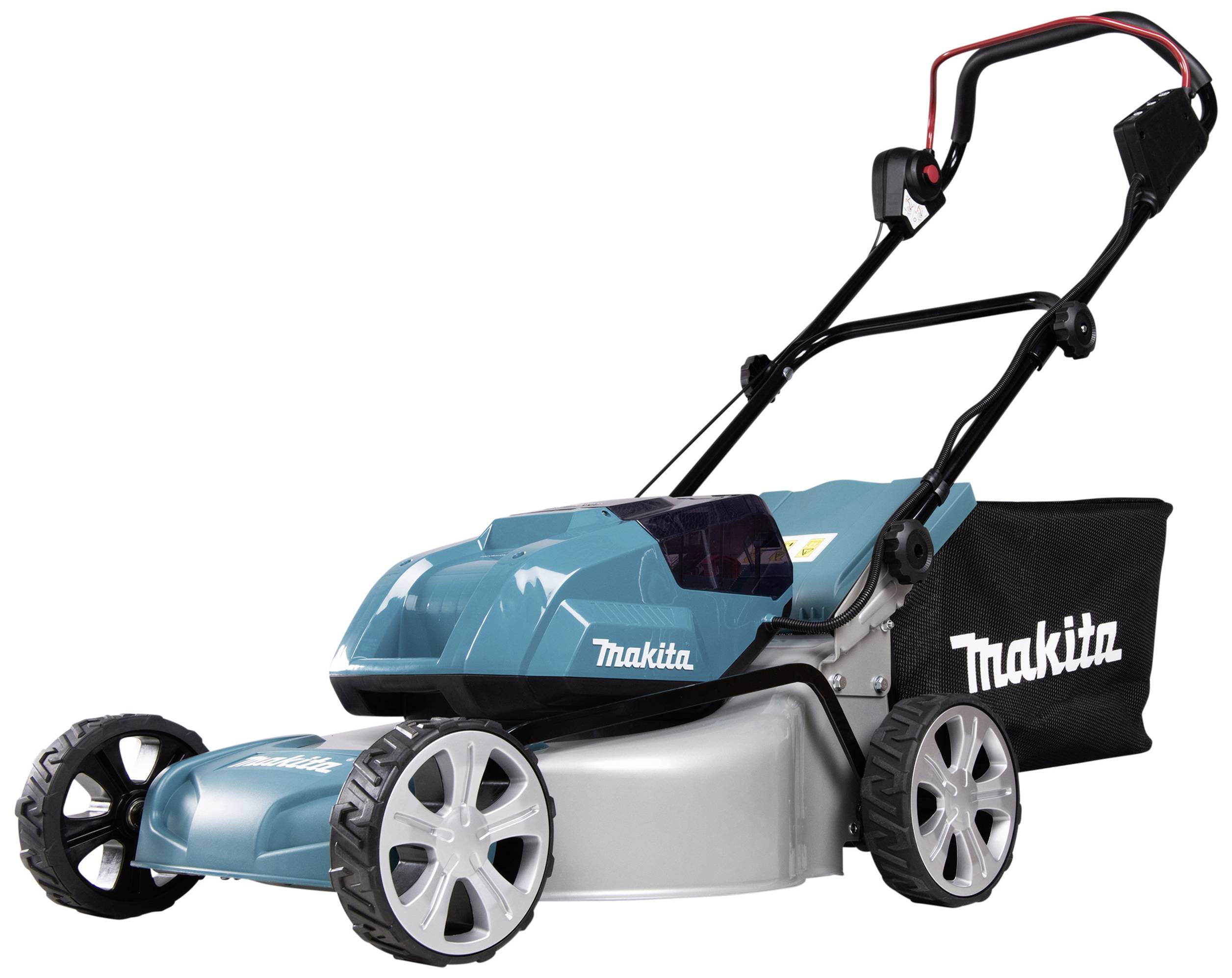 Makita DLM463PT2 Akku Akku-Rasenmäher inkl. Akku, inkl. Ladegerät 2x18V Schnittbreite (max.) 46cm
