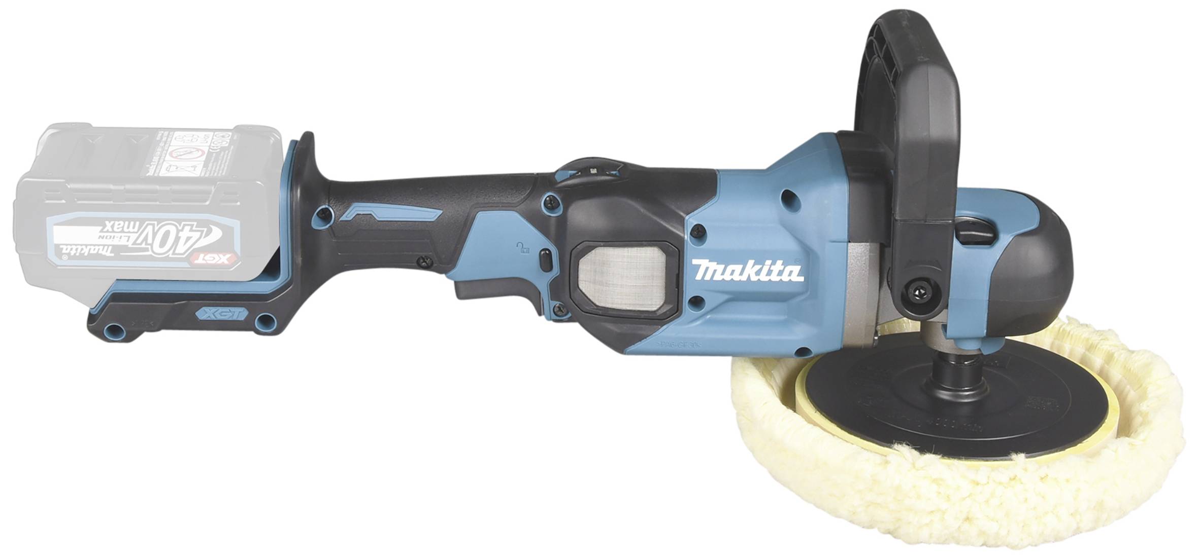 Makita PV001GZ Poliermaschine bürstenlos, ohne Akku, ohne Ladegerät 40 V