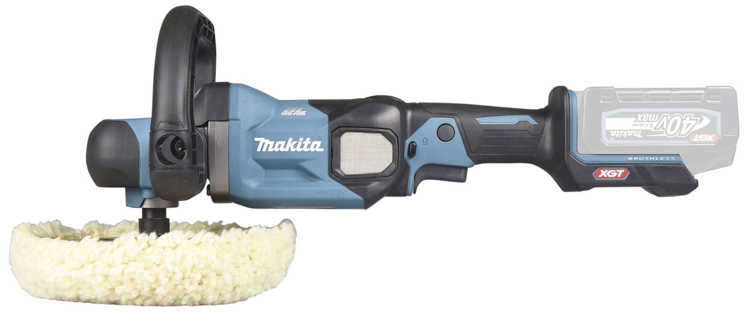 Makita PV001GZ Poliermaschine bürstenlos, ohne Akku, ohne Ladegerät 40 V