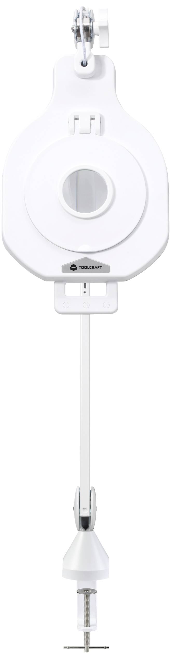 TOOLCRAFT TO-8194404 UV-LED Klemm-Lupenleuchte Vergrößerungsfaktor=1.75 x, 4.75 x 133mm 2021 Energieeffizienzklasse F (A - G)