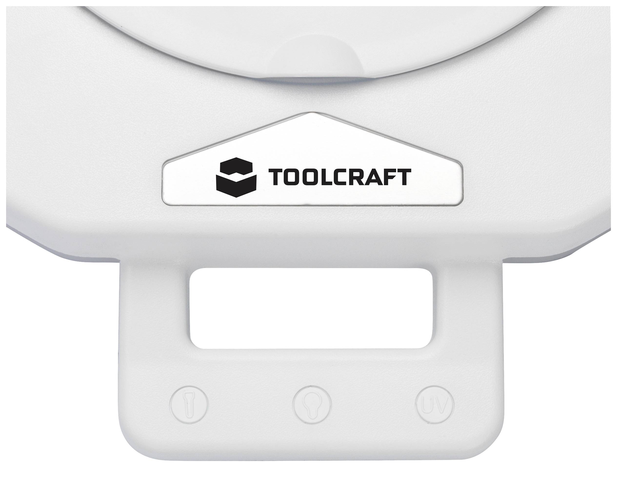 TOOLCRAFT TO-8194404 UV-LED Klemm-Lupenleuchte Vergrößerungsfaktor=1.75 x, 4.75 x 133mm 2021 Energieeffizienzklasse F (A - G)