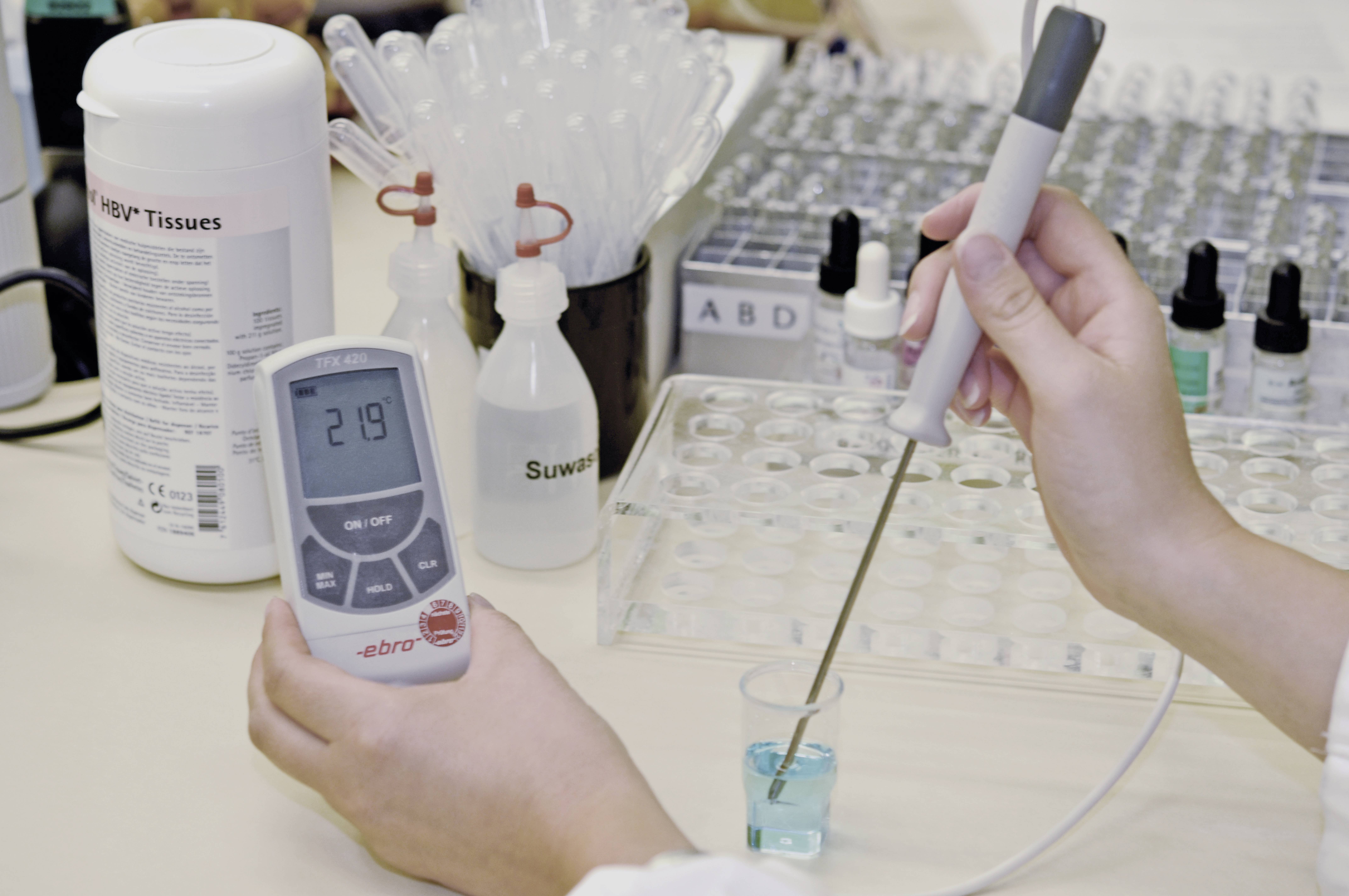 Ebro TFX 420 Temperatur-Messgerät -50 - +400°C