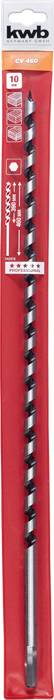 Kwb 042410 Schlangenbohrer 1 Stück 10mm Gesamtlänge 460mm Sechskant 1St.