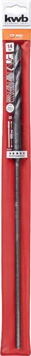 Kwb 043214 Schalungsbohrer 1 Stück 14mm Gesamtlänge 400mm Zylinderschaft 1St.