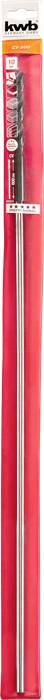 Langer Bohrer in roter Verpackung mit Aufschrift 'keva'. Hauptsächlich für Metallbearbeitung. Verpackung zeigt Werkzeugmarke und Bohrergröße.