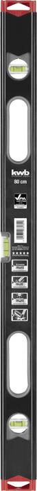 Kwb 068080 Leichtmetall-Wasserwaage 800mm