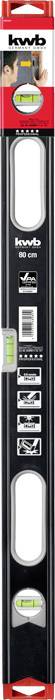 Kwb 068080 Leichtmetall-Wasserwaage 800mm