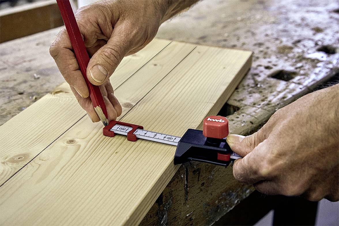 Kwb 092300 Streichmaß für Zollstock