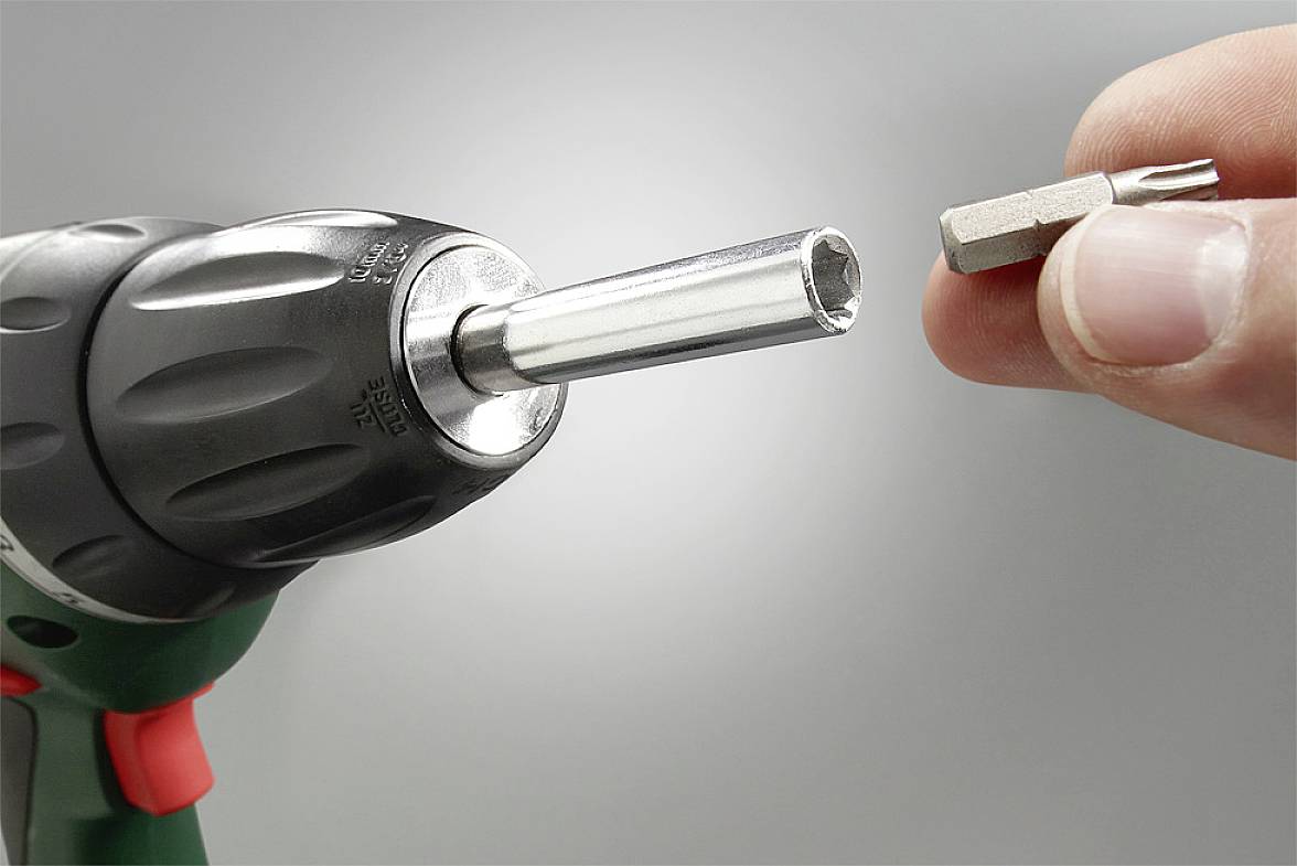 Kwb 100100 INOX Bithalter Edelstahlhülse 1/4"