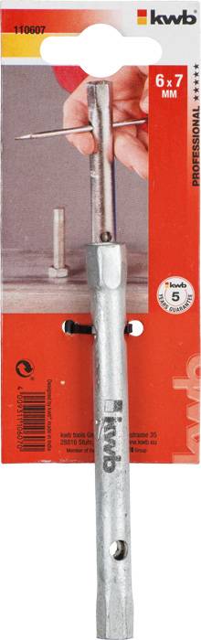 Kwb 110607 Rohrsteckschlüssel 6 - 7mm 1 Stück