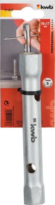 Kwb 111617 Rohrsteckschlüssel 16 - 17mm 1 Stück