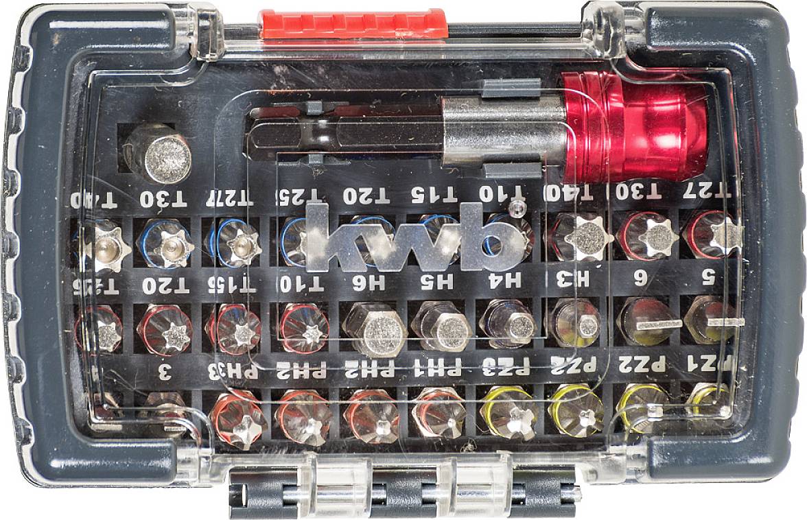 Kwb 118470 Bit-Set 32teilig inkl. Bithalter