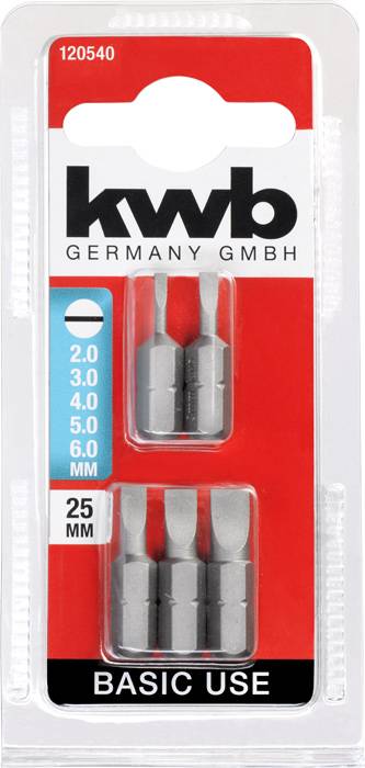 Kwb 120540 Kreuzschlitz-Bit 5teilig