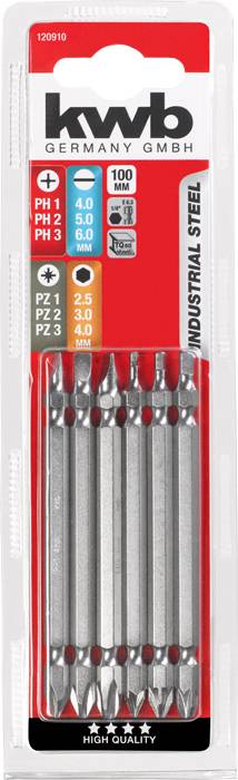 Kwb 120910 Bit-Set 6teilig
