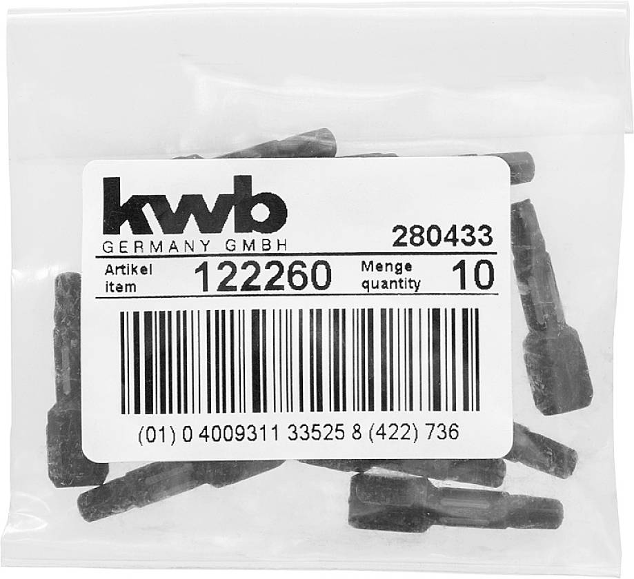 Kwb 122260 Sechskant-Bit T 20 Stahl