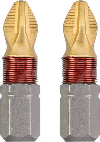 Kwb 124001 Bit-Set Antrieb: 1/4  (6.3 mm) Abtrieb: Kreuzschlitz Phillips PH 1 25 mm