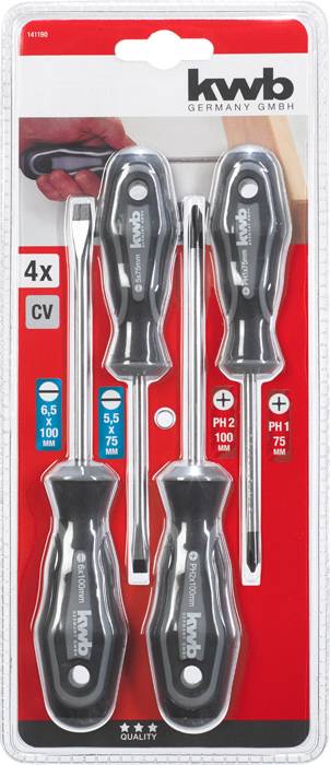 Kwb Schraubendreher-Set 4teilig