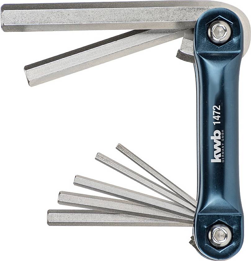 Kwb Sechskantschlüssel 2 mm, 2.5 mm, 3 mm, 4 mm, 5 mm, 6 mm, 8 mm, 10mm 7teilig