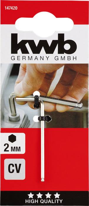 Kwb Sechskantschlüssel 2mm