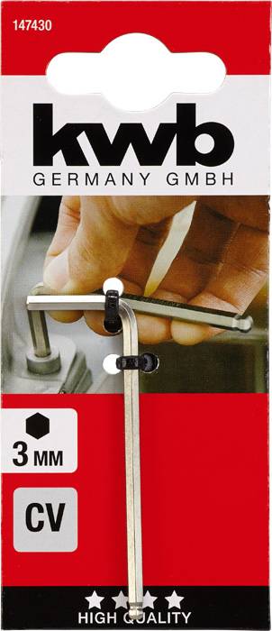 Kwb Sechskantschlüssel 3mm
