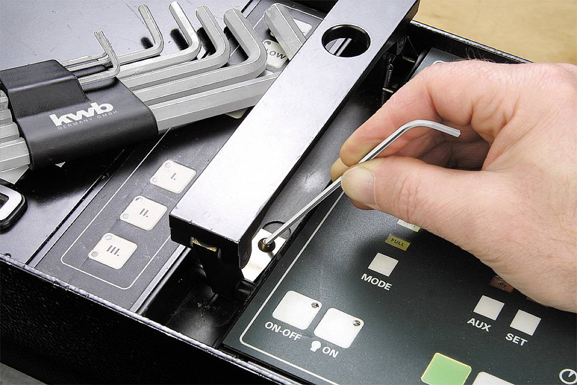 Kwb Sechskantschlüssel 1.5 mm, 2 mm, 2.5 mm, 3 mm, 4 mm, 5 mm, 6 mm, 8 mm, 10mm 9teilig