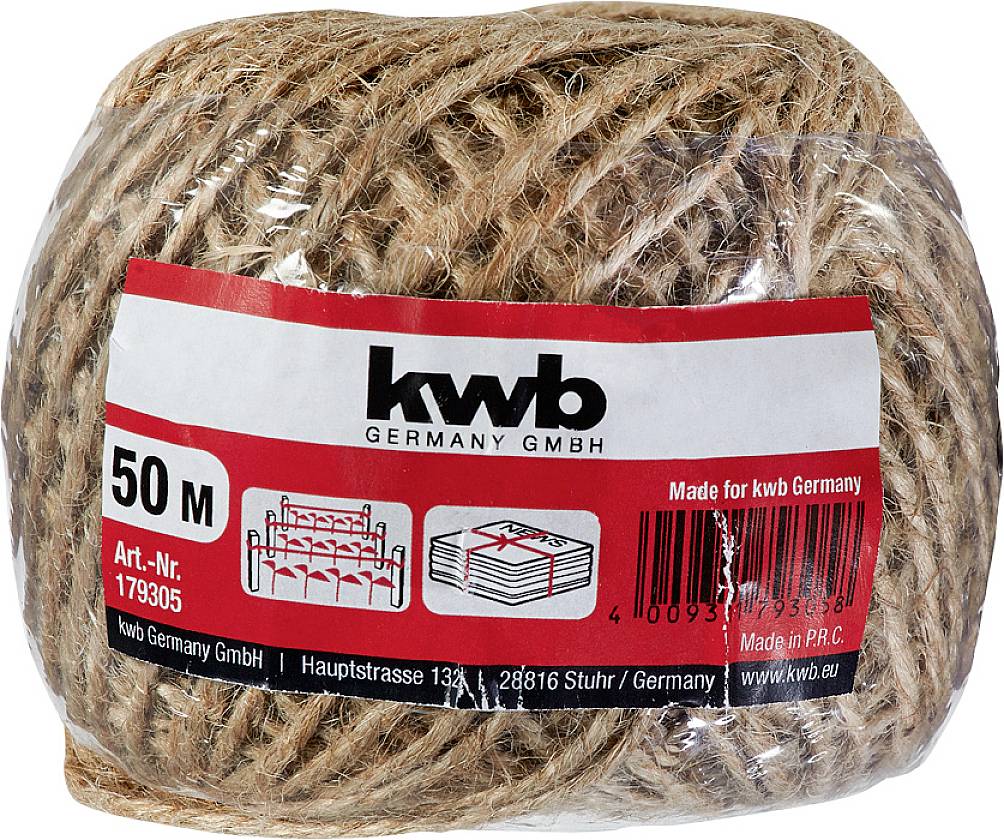 Kwb 179305 50m Hanfschnur 50m