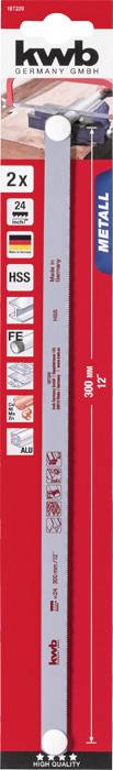 Kwb Metallsägeblatt HSS flexibel 300mm 187220