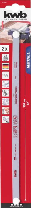 Kwb Metallsägeblatt HSS flexibel 300mm 187230