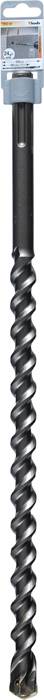 Bohrer mit spiralförmigem Schaft und SDS-Max-Aufnahme, geeignet für Beton- und Mauerwerksarbeiten.