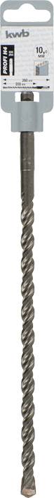 Kwb 242740 Vergütungsstahl Hammerbohrer 1 Stück 10mm Gesamtlänge 265mm SDS-Plus 1St.