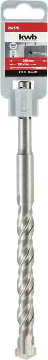 Kwb 262176 40CR-Stahl Hammerbohrer 1 Stück 16mm Gesamtlänge 210mm SDS-Plus 1St.