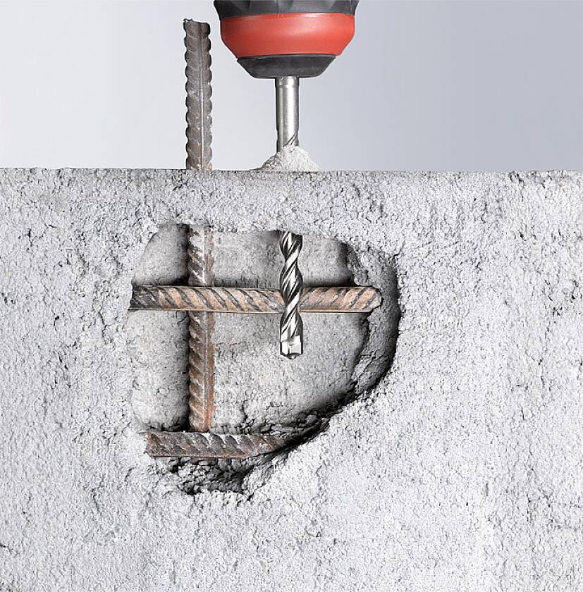 Kwb 262212 Vergütungsstahl Hammerbohrer 1 Stück 12mm Gesamtlänge 215mm SDS-Plus 1St.