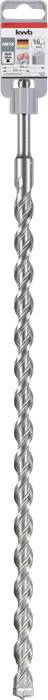 Kwb 264716 Vergütungsstahl Hammerbohrer 1 Stück 16mm Gesamtlänge 465mm SDS-Plus 1St.