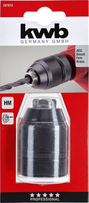 Kwb Schnellspann-Bohrfutter 297872 1,5 - 13mm