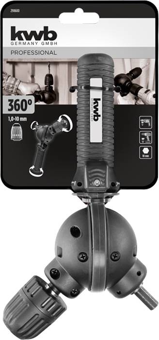 Kwb 360° Winkelbohrkopf-Vorsatz 298600