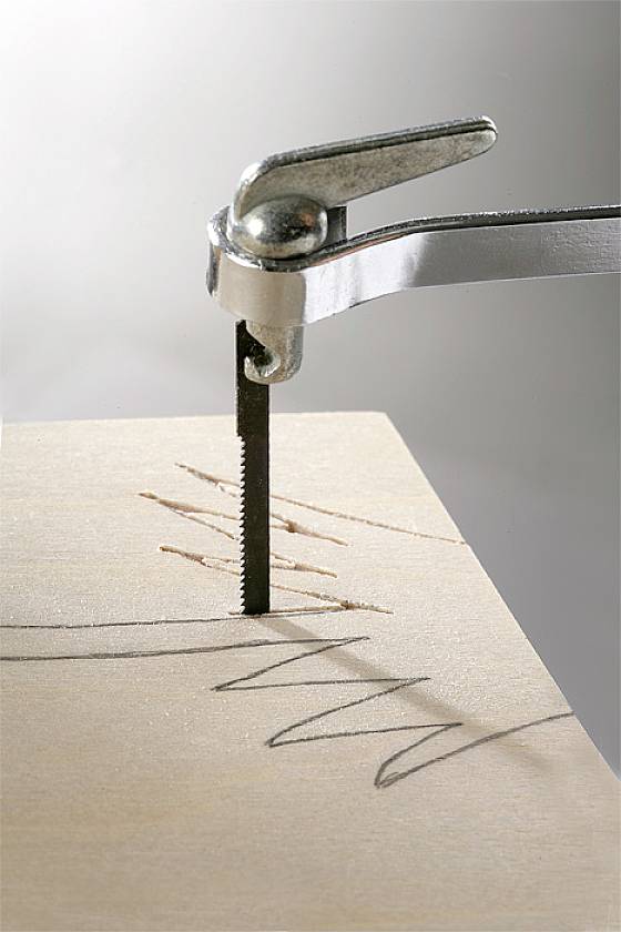 Kwb 314790 Feinsäge Dekoupiersäge m. 5 Blätter