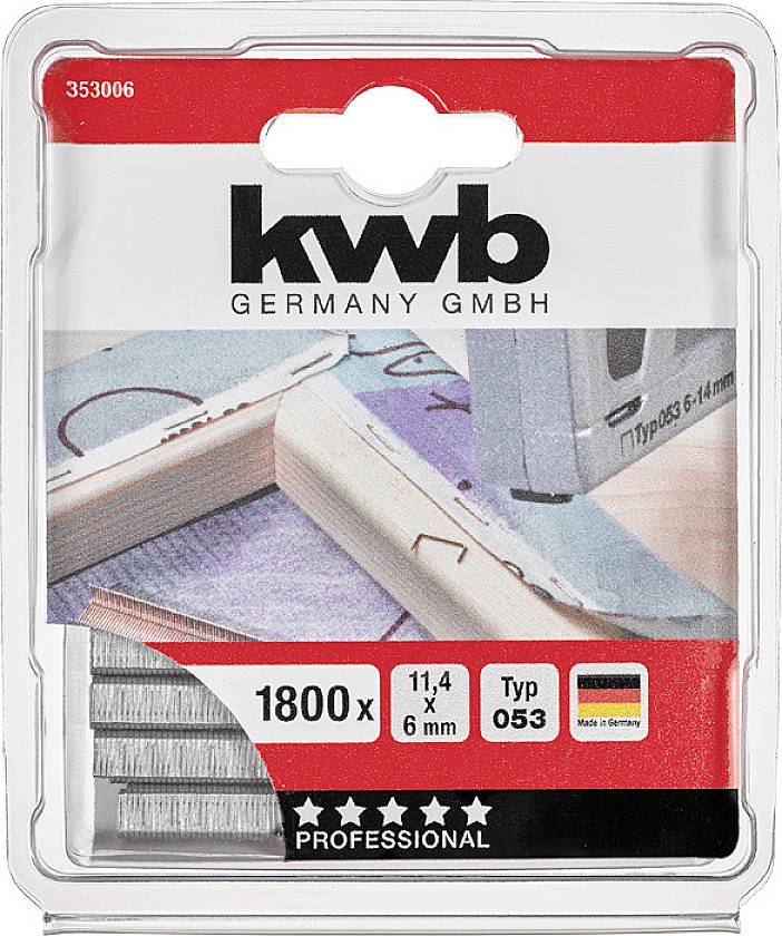 Kwb 353006 Stifte für Stiftnagler