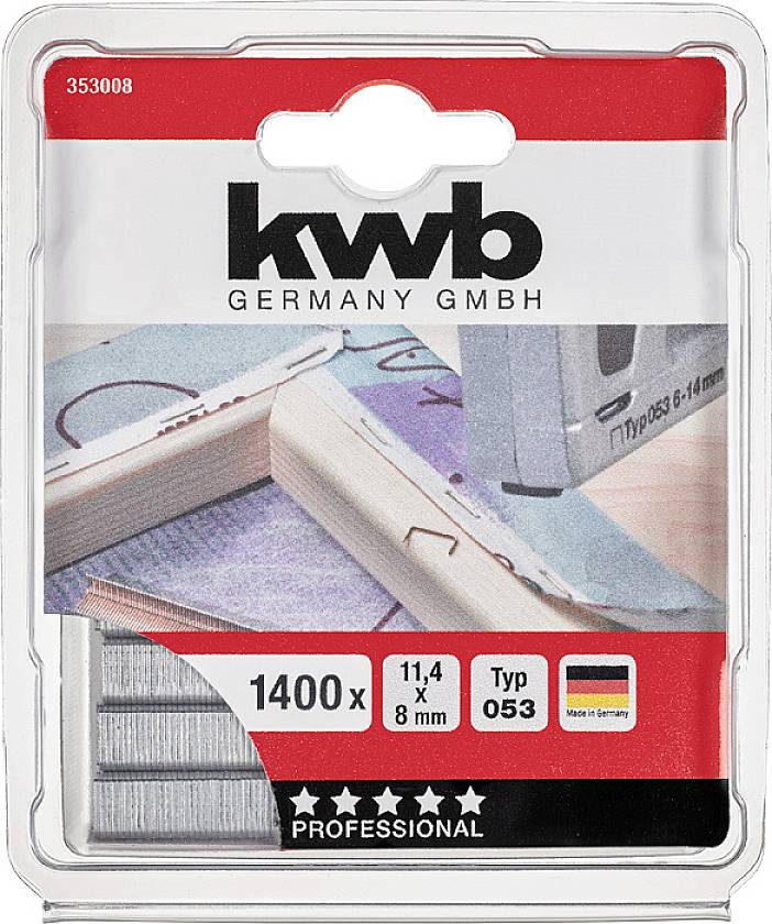 Kwb 353008 Stifte für Stiftnagler
