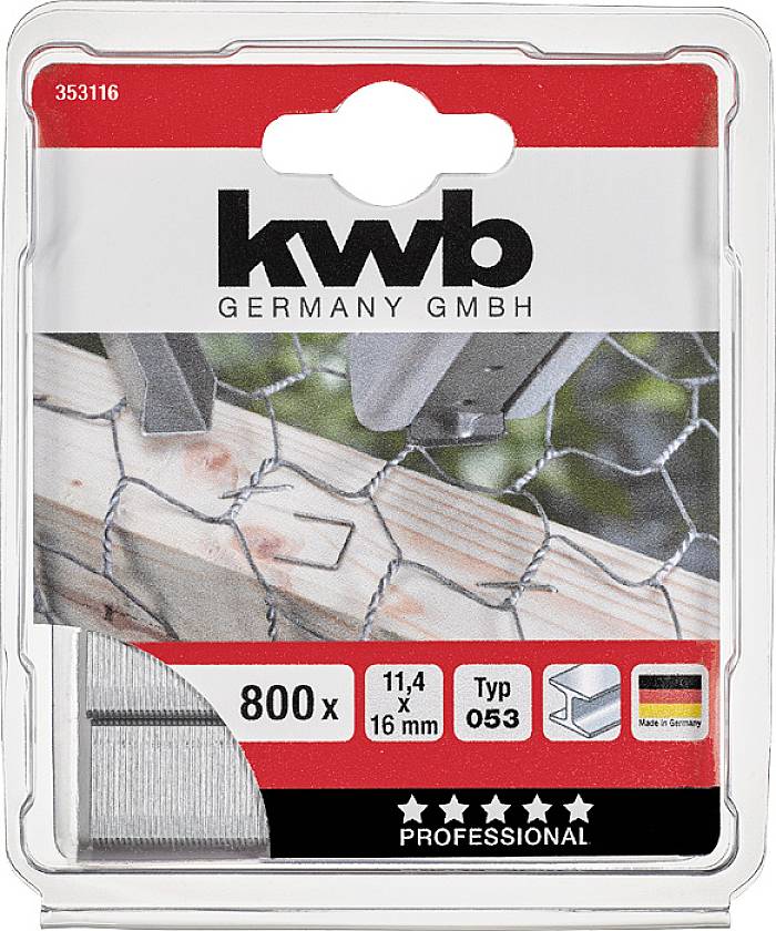 Kwb 353116 Stifte für Stiftnagler
