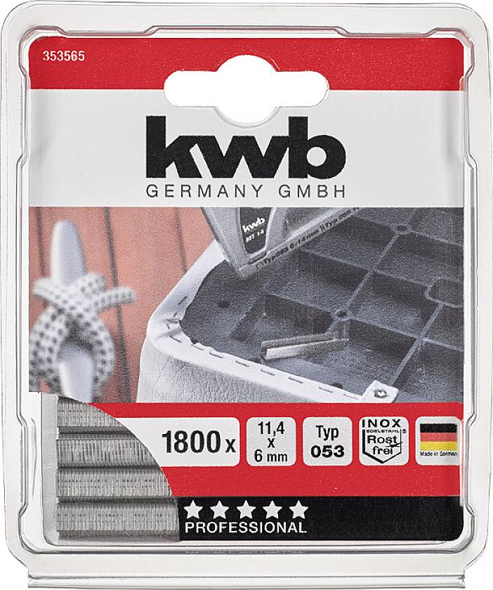 Kwb 353565 Stifte für Stiftnagler