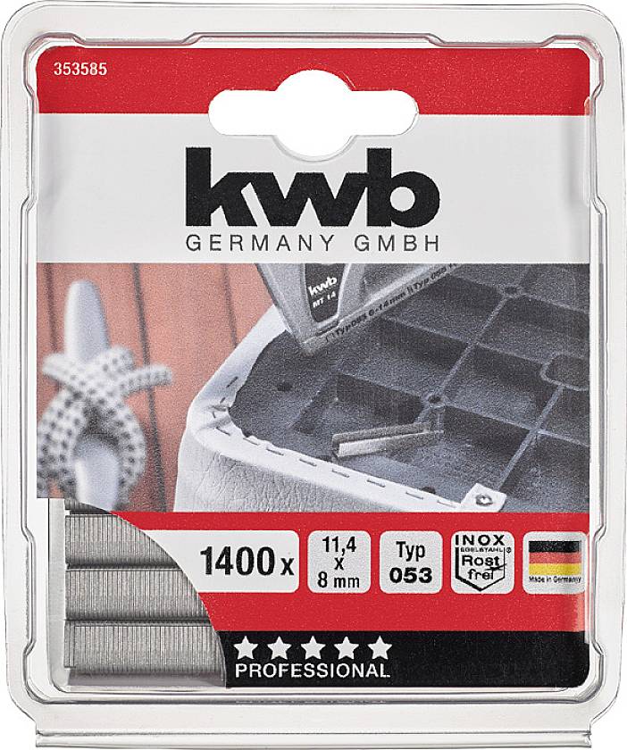 Kwb 353585 Stifte für Stiftnagler