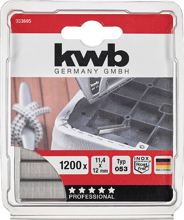 Kwb 353605 Stifte für Stiftnagler