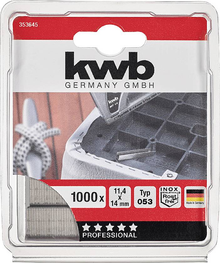 Kwb 353645 Stifte für Stiftnagler