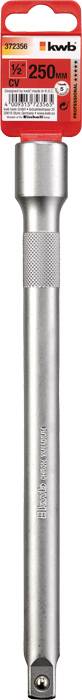 Kwb 372356 Verlängerung 250mm Antrieb 1/2" (12.5 mm) 22mm 1St.