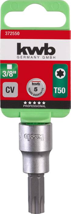 Kwb 372550 Steckschlüssel-Bit-Einsatz T 50 3/8"